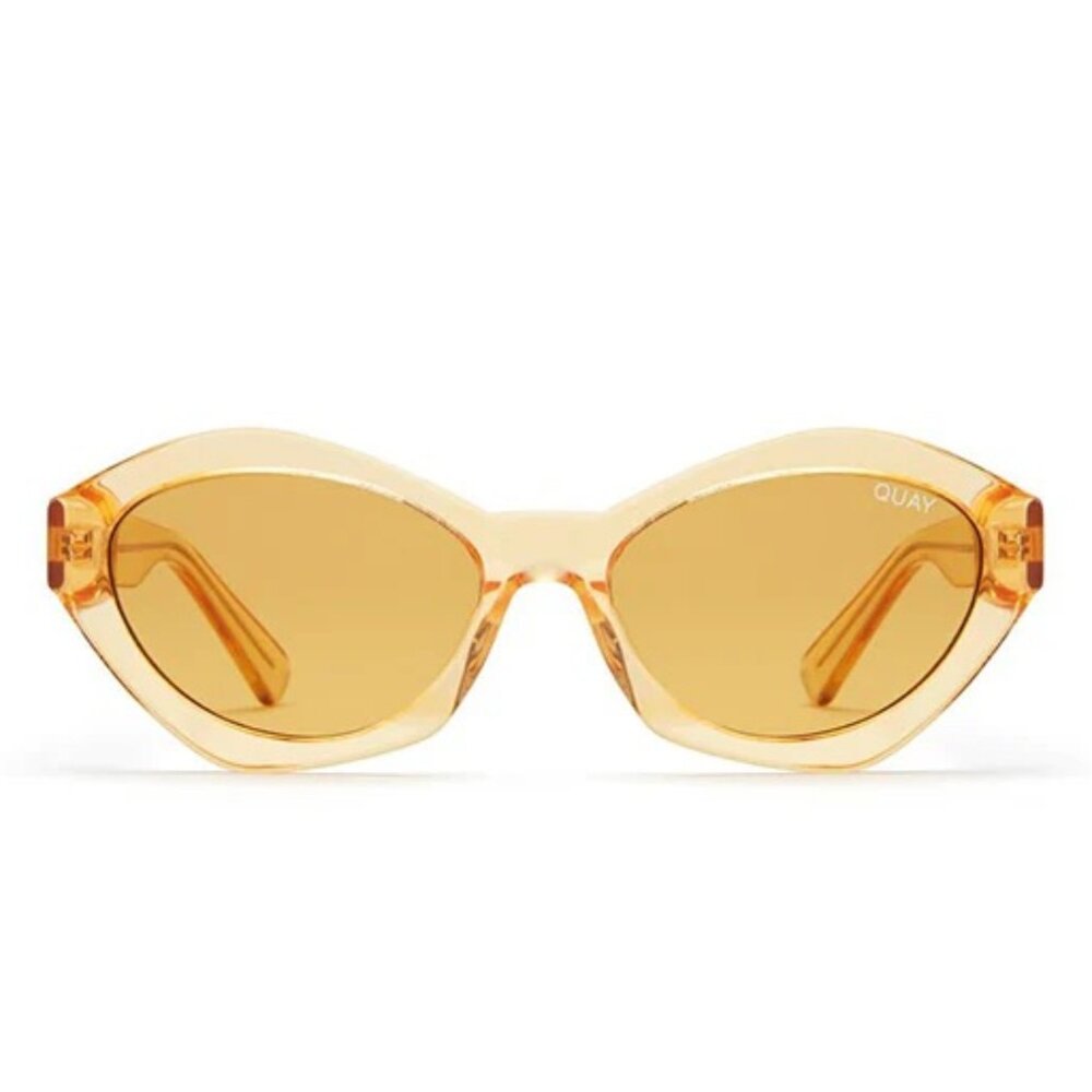 Quay X Kylie Jenner AS IF sunglasses in Orange
